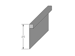 linoleum or pvc floor edging strip